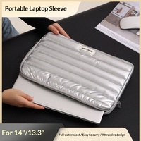 Housse d'ordinateur portable en tissu de coton style coréen pour Apple/Huawei 13,3/14 pouces - Super légère et pliable - Vente en gros
