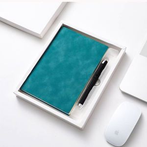 Cuaderno de Cuero con Tapa Blanda A5 Personalizado con Logotipo Grabado, Set de Regalo para Oficina o Escuela, Cuaderno con Set de Bolígrafos, Venta al Por Mayor - Product Image 5