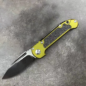 Couteau de camping EDC de poche haut de gamme Micro Technology FB020, acier inoxydable de qualité DIY, manche en aluminium - Product Image 3