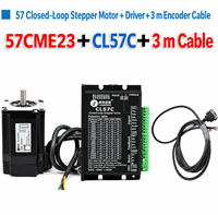Moteur pas à pas à boucle fermée Leadshine 57CME26 2,6 Nm 5A pour routeur CNC, fraisage et machines d'automatisation