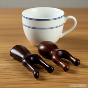 Masseur facial portable en bois de rose et en bois de santal pour le nez - Product Image 3