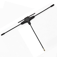 Antenne FPV double bande 915Mhz et 2.4G de type T, antenne de photographie aérienne FPV à gain élevé, récepteur et émetteur