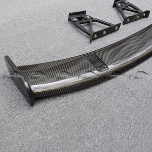 GT Style Rear Trunk Wing Spoiler <b>Boot</b> Lip for Mercedes Benz W204 4 Door Sedan C63 Black Series - Product Image 4