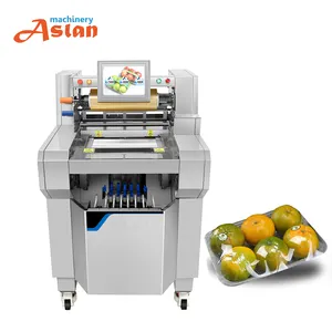 Multi Functional Apple Lemon Orange Film Wrapping Machine Fresh Fruit Wrapping Cling Film Machine Price