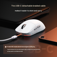 Ratón para Juegos Lenovo GM11 al por Mayor, Forma Simétrica, Ligero, Sensor PAW3311, Ratones para Juegos de Alto Rendimiento