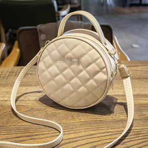 Fashion Multifunction <strong>PU</strong> Leather Cross Body <strong>Bags</strong> Messenger Small Shoulder Tote <strong>Round</strong> <strong>Bag</strong> - Product Image 2