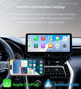 Radio Estéreo para Auto Android 13 de 12.3 Pulgadas para Toyota Harrier Venza <span class=keywords><strong>2022</strong></span>-2025, CarPlay Inalámbrico, Android Auto, GPS, Reproductor con Pantalla Táctil - Product Image 5