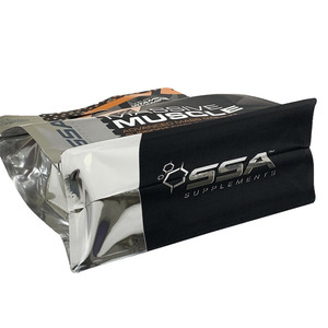 Sachet Doypack Personnalisé en PVC/BOPP Anti-humidité avec Fermeture Éclair pour Poudre Protéinée, Qualité Alimentaire, 1kg 2kg 5kg - Product Image 5
