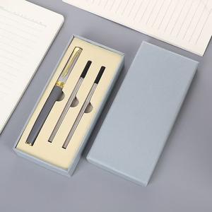 قلم أخضر مخصص مع شعار، قلم دوار موراندي 2025 مع علبة هدايا - Product Image 6