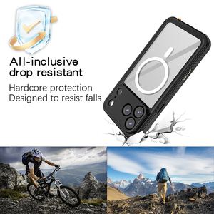 <span class=keywords><strong>Coque</strong></span> <span class=keywords><strong>de</strong></span> protection intégrale 360° étanche pour <span class=keywords><strong>smartphone</strong></span> sous-marin pour plongée et natation iPhone 17 ProMax - Product Image 4