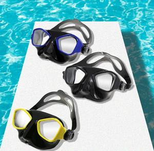 पेटेंट किए गए विदेशी आकार के टेम्पर्ड ग्लास वयस्क स्कूबा डाइविंग मास्क, डाइविंग के लिए समुद्र स्कर्कलिंग गोगल मास्क - Product Image 3