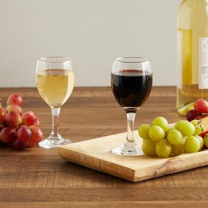 Verres à vin rouge classiques, renforcés, épais, transparents, soufflés à la main, avec logo personnalisé, pour la dégustation du vin rouge. - Product Image 3