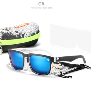 Gafas <span class=keywords><strong>de</strong></span> <span class=keywords><strong>Sol</strong></span> Polarizadas para Hombre S174 Novedad 2024, Estilo Espía Vintage con Lentes TAC Reflectantes para Deportes al Aire Libre - Product Image 5