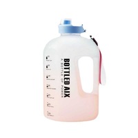 كوب PTGE SN-025 للرياضات الخارجية الصيفية واللياقة البدنية، سعة 2200 مل، مصنوع من مادة PS، كوب محمول للشرب المباشر بتصميم متدرج