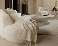 Ensemble de canapés pour la maison, meubles de style moderne, chaise longue personnalisée, design unique, canapés pour salon