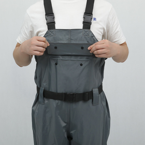 Cuissardes montantes en nylon robustes, résistantes aux rayures et aux taches, entièrement imperméables pour la récolte de lotus en étang et la cueillette de fruits de mer, direct usine OEM - Product Image 3