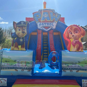 Grand Toboggan Gonflable Extérieur en PVC <span class=keywords><strong>Pat</strong></span> <span class=keywords><strong>Patrouille</strong></span> Château Gonflable pour Enfants Parc de Jeux Amusant Ville Gonflable Toboggan Aquatique à Vendre - Product Image 3
