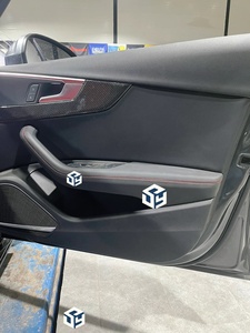 Cover posteriore per sedile in carbonio a secco 2 pezzi per aggiornamento di finiture interne ricambi Auto per <span class=keywords><strong>audi</strong></span> - Product Image 5