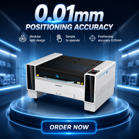 Machine de découpe laser CO2 3 axes Jowuey 1390 2026 à refroidissement par eau, conception intégrée 80W 100W 130W 150W pour acrylique, tissu, bois, caoutchouc, découpe 3D