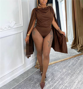 Body Sexy da <span class=keywords><strong>Donna</strong></span> con Colletto Oscillante Senza Maniche <span class=keywords><strong>Chic</strong></span> <span class=keywords><strong>Casual</strong></span> Primavera 2026 Nuova Moda Tute Femminili - Product Image 2