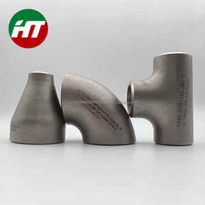 Tapas de tubería A234 WPB 180 Reductor excéntrico de 90 grados Wpb Codo en T lateral de acero al carbono Codo de acero al carbono de 12 pulgadas - Product Image 1