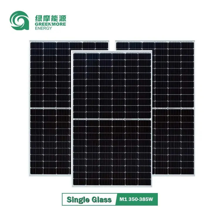 A prezzi accessibili flessibili tutti i pannelli solari in silicio monocristallino nero M1 350-385W per uso domestico