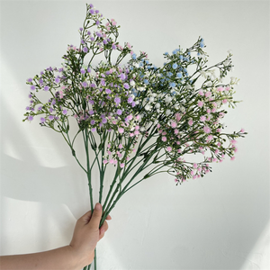 Nueva Gypsophila <span class=keywords><strong>Paniculata</strong></span> Artificial de Tacto Real para Arreglos Florales, Decoración de Bodas y Hogar - Product Image 2