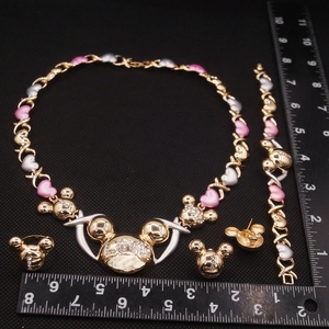 Yulaili Xoxo femmes plaqué or ensemble de bijoux mariage chaud baiser africain et câlin je t'aime ensembles de bijoux en cristal X0175 - Product Image 2