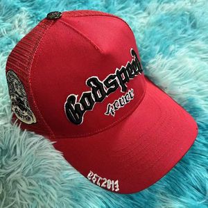 Cappellino da Baseball Ricamato Personalizzato Godspeed 4ever, Stile Vintage a 6 Pannelli, Snapback Unisex per Uomo e Donna, Gorra De Béisbol OEM - Product Image 4