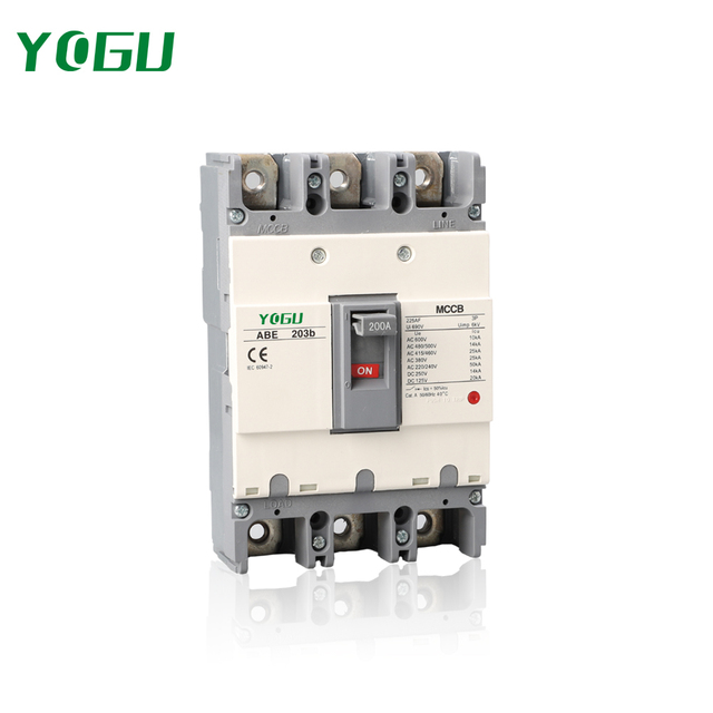 YOGU Moulded Case Circuit Breaker 180 AMP DC MCCB  ABE ABS ABN