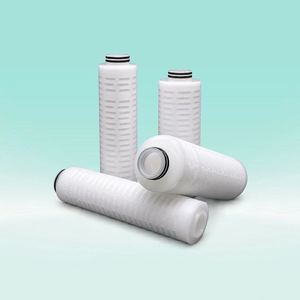 Cartouche filtrante plissée en nylon 66 haute résistance, 20 pouces, avec capuchon d'extrémité DOE, pour applications générales de filtration de liquides - Product Image 6