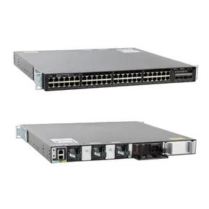 全新Cis 3650 48端口PoE 390W 1U 10/100/1000以太网交换机WS-C3650-48PD-L