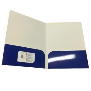 Factory Price Customize Design Print LOGO A4 Colorful Cardboard Fashion Document File Folders For Business Office