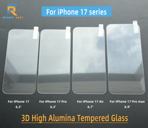 3D rõ ràng Glass Đối với iPhone 17 Pro 17pro Max Tempered Glass bảo vệ màn hình HD rõ ràng bong bóng miễn phí Tempered Glass - Product Image 3