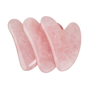 Outil <span class=keywords><strong>de</strong></span> massage Gua Sha <span class=keywords><strong>en</strong></span> pierre <span class=keywords><strong>de</strong></span> jade pour le visage et les yeux, grattoir <span class=keywords><strong>de</strong></span> massage beauté, outil d'acupuncture SPA - Product Image 1