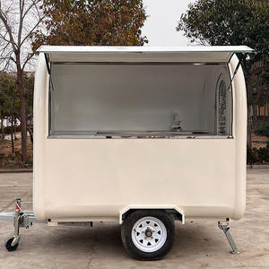 Popular diseño de moda de la calle Mini móvil de café Van Cart Food Vending Trailer - Product Image 3