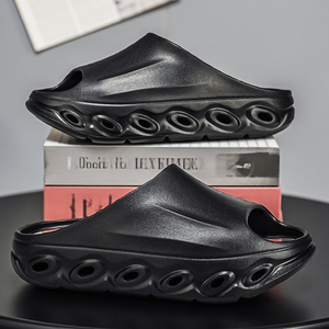 <span class=keywords><strong>Chanclas</strong></span> <span class=keywords><strong>de</strong></span> Verano para Hombre con Alta Estabilidad y Soporte Reforzado, Zuecos <span class=keywords><strong>de</strong></span> <span class=keywords><strong>Madera</strong></span> con Suela Blanda y Sandalias Deslizantes - Product Image 3