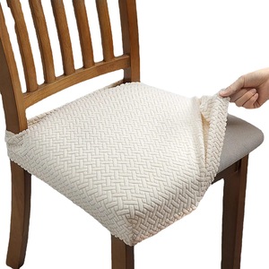 Moderna Fodera Elastica <span class=keywords><strong>per</strong></span> <span class=keywords><strong>Sedie</strong></span> da Matrimonio in Tessuto Jacquard a Quadri <span class=keywords><strong>per</strong></span> Feste e Soggiorno, Resistente in Poliestere, Elegante Coprisedia <span class=keywords><strong>per</strong></span> Eventi - Product Image 1