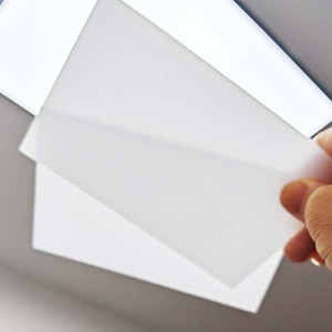 Trong suốt tấm nhựa <span class=keywords><strong>Polycarbonate</strong></span> rắn cho thiết kế khách sạn hiện đại ánh nắng mặt trời nhà ánh sáng khuếch tán tấm kính - Product Image 6