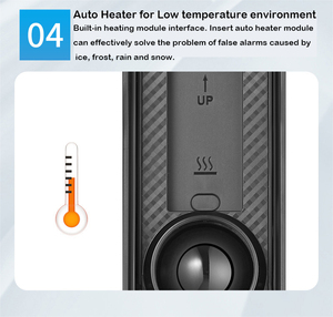 Chu vi quang điện dò 4 tần số chuyển đổi chùm dò với khung Tích hợp dễ dàng cài đặt IP65 ngoài trời - Product Image 6