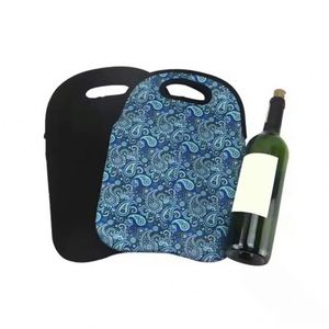 Bolsa Enfriadora de Vino de Neopreno con Diseño Personalizado, Venta al por Mayor de Fábrica, Bolsa Enfriadora de Vino Aislada, Bolsa de Vino Personalizada con Asa - Product Image 6