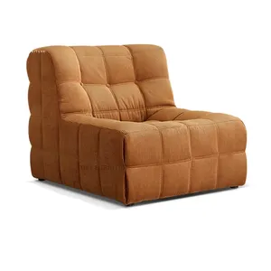 Nordic Lazy Sofa Balkon Lounge Stuhl Minimalisti scher Stil Memory Foam Comfort Sitzsack Bett Fußloser Freizeit stuhl