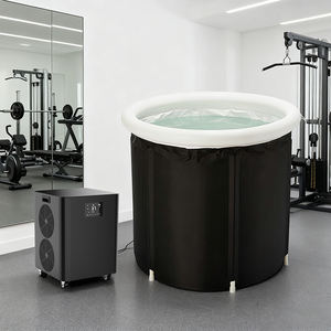 ICEMEND High Quality PVC Material <b>Inflatable</b> Ice <b>Bath</b> Tub for Adults Outdoor Use Barrel with Smart Cold Plunge Chiller Optional - Product Image 1