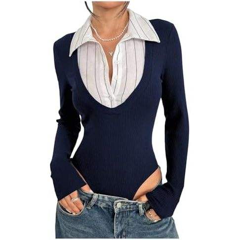 ลายทางสีขาวน้ำเงินเข้ม