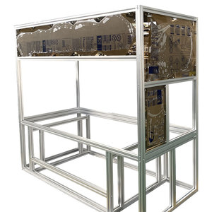Estante Vertical de Cultivo de Perfil de Aluminio 6063 Anodizado, Equipo Hidropónico Multiusos Personalizable - Product Image 1