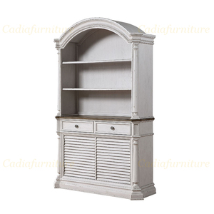 Set <span class=keywords><strong>da</strong></span> Pranzo in Stile Americano in Legno, Tavolo <span class=keywords><strong>da</strong></span> Pranzo con 8 Sedie, Mobili Verniciati di Colore Bianco - Product Image 6