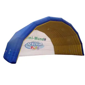 Popular Giant Inflatable Stage Tent 12m x 8m Customized Size Outdoor Stage Cover Inflatable