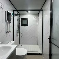 Maison préfabriquée de luxe prête à l'emploi, standard AU, couleur personnalisée, 20 pieds, 40 pieds, 2, 3, 4, 5 chambres, pour villa de luxe
