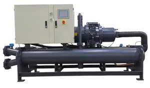 Enfriador de etilenglicol R407/R404/R304 Enfriador industrial de tornillo refrigerado por agua Equipo multiindustrial para enfriamiento rápido