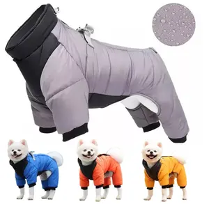Factory Winter Pet Dog Clothes Warm dog Jacket Jumpsuit Coat For Small Large Dogs Waterproof Clothing